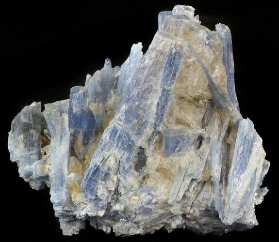 Bladed Kyanite Crystal Cluster with Quartz - Brazil #45007